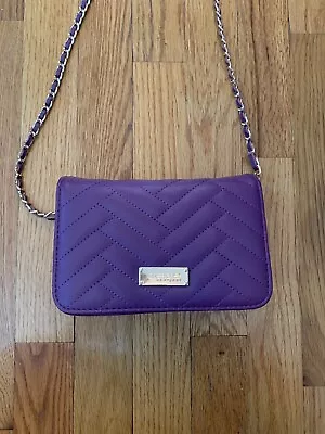 BEBE Purple Crossbody Bag USED • $10