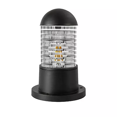 Outdoor Waterproof LED Pillar Light Garden Bollard Driveway Lamp Post Lighting • £15.73