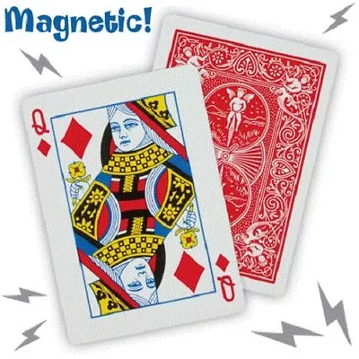 Magnetic Cards Gammick For Coin Penetration | Coin Matrix Close Up Magic Tricks • $16.99