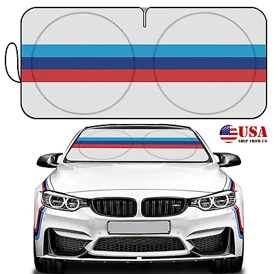 For BMW Interior Accessories Car Windshield Sunshade UV Block Sun Cover Visor • $16.59