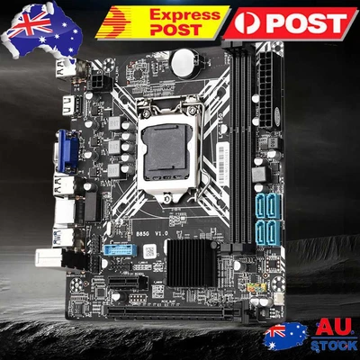B85 Motherboard LGA1150 PC Motherboard HDMI-compatible+VGA Desktop Assembly Kit • $56.89