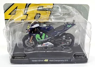 LEO 1/18 - Yamaha YZR-M1 World Championship 2015 Valentino Rossi Model Motorbike • £19.99