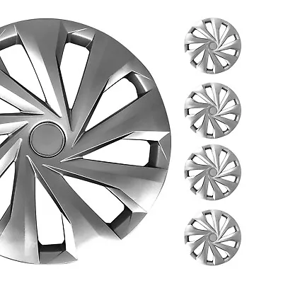 15 Inch Wheel Rim Covers Hubcaps For VW Silver Gray Gloss • $64.99