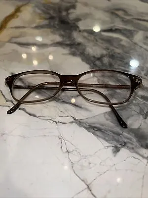 Vintage FENDI Eyeglass Frames Made In Italy F506 51 15 AUTHENTIC Chestnut Brown • $29.99