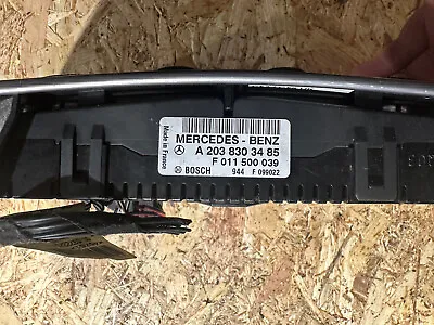 2006 Mercedes C Class W203 Heater Climate Control Panel A2038303485 • $22.73