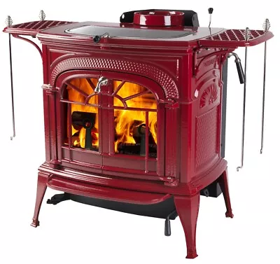 Vermont Castings Intrepid Flexburn Wood Stove Bordeaux Enamel - 0002118 • $3599