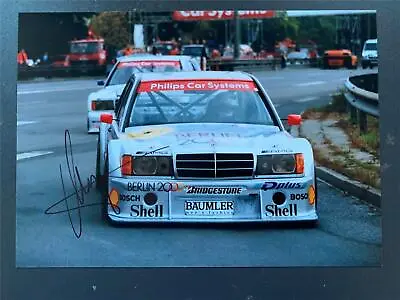 Klaus Ludwig Mercedes-Benz 190E 2.5 16V Evo 2 DTM 1993 Signed Photograph 12x8 • $18.61