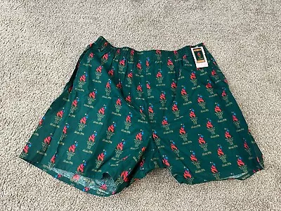 VTG 1996 Atlanta Olympics Torch Boxer Shorts Green Size 34-36 • $40