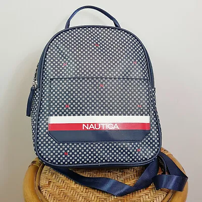 NAUTICA |  Womens Cast Your Net Print Backpack / Bag • $55