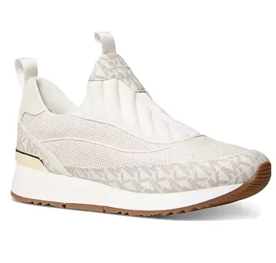 Michael Kors Women's Sneakers Allie Stride Slip On Cream  • $123.25