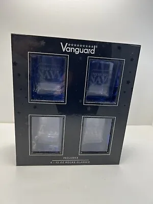 BRAND NEW Navy Glassware Set Of 4 Vanguard • $50