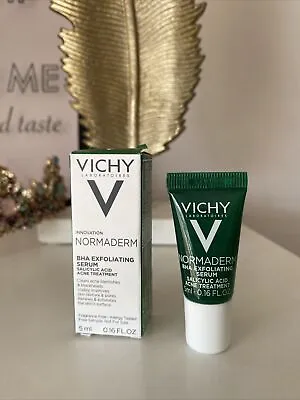 Vichy Normaderm BHA Exfoliating Serum Acne Treatment Salicylic Travel .16 Fl Oz • $5