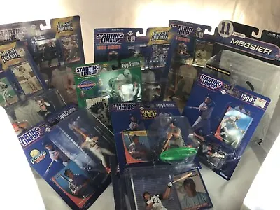 Lot Of 10 Vintage Starting Lineup & McFarlane Sports Figures New 1998 & 2000 • $100