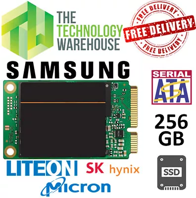 £19.85 • Buy 256GB MSATA SSD 1.8  - Up To 6Gbps - Internal For PC & Laptop  - Various Brands