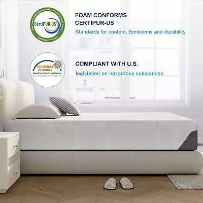 Gel Memory Foam Mattress 8 10 12 14  Twin TwinXL Full Queen King Mattress In Box • $407.99