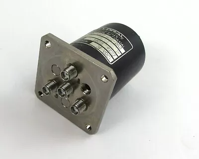 $24.95 • Buy Loral Multi-Throw Coaxial Switch - 24 VDC - SMA Female - 031-D23-AIC-2A2