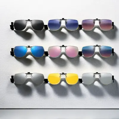 Unisex Sunglasses Clip-on Polarized Driving Glasses Uv400 Eyewear Fishing Sports • $20.56