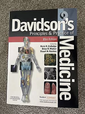 Davidson's Principles And Practice Of Medicine 2010 21st Ed • £8