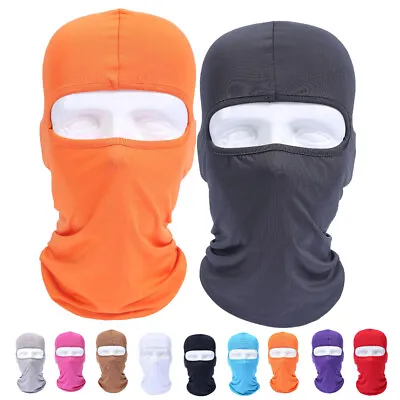 Full Face Mask Balaclava UV Protection Ski Sun Hood Tactical Masks For Men Women • $5.99