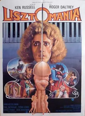 Lisztomania - Ken Russell - Sword / Sex / Rock - Original Medium Movie Poster • £106.05