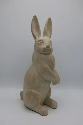 HTF Vintage 1985 Austin Productions Inc Fisher 15  Bunny Rabbit Statue Sculpture • $89.99