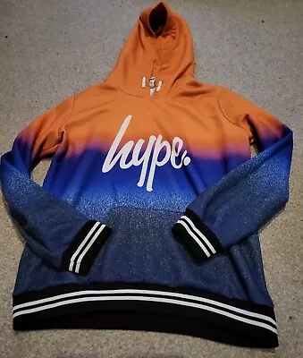 £10 • Buy Hype Ombre Age 14 Hooded Jumper Boys