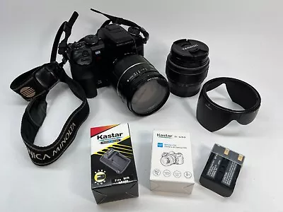 Konica Minolta Maxxum DG-7D LOT Camera Body Lenses Tamron 28-300mm 24-70mm • $349.99