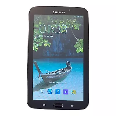 Samsung Galaxy Tab 3 (SM-T210) 8GB Black - Unlocked & Working • $69.95