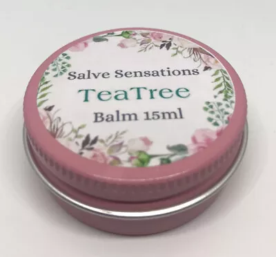 £4.50 • Buy Tea Tree Balm + Calendula  100% Organic  Healing  Salve  Handmade 15ml