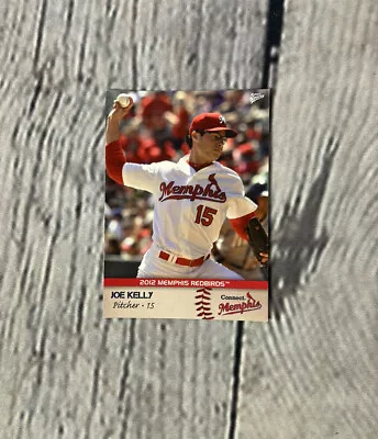 Joe Kelly 2012 Multi Ad Memphis Redbirds Team Set Card #24 Corona CA • $3.50