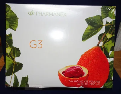 Nu Skin Nuskin Pharmanex Gac G3 Juice Single Serving Pouch 15 Pack Sealed Box • $69.99