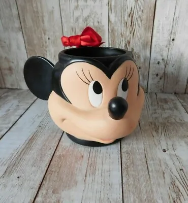 Disney Applause Minnie Mouse Plastic Head Cup Mug  • $9.99