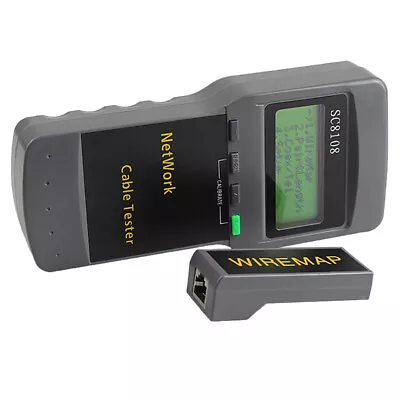 SC8108  Network Wire Tester LAN Cable Test Meter Measurement • £26.40