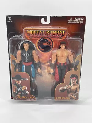 Mortal Kombat Shaolin Monks Kung Lao Liu Kang Action Figures Midway 2005 SEALED • $69.99