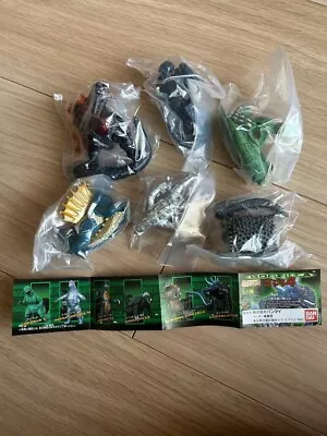 Godzilla 4 HG Figure  Series 4  Monster Vintage Gashapon Complete 6 Set Lot • $74.99