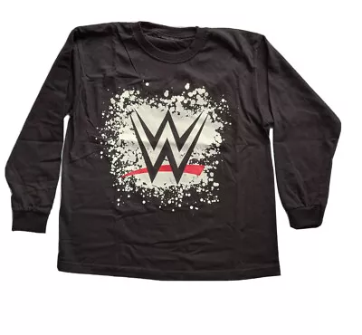 £6.99 • Buy Official WWE Wrestling WWE Logo Long Sleeve T-Shirt 