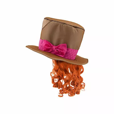NWT Disney Store Mad Hatter Hat & Wig Alice In Wonderland Costume Kids FREE SHIP • $17.64