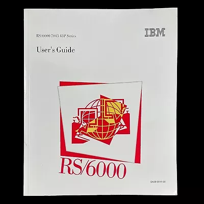 IBM RS/6000 7043 43P Series Paperback User Guide Manual - USED 08L0663 1998 • £28.93