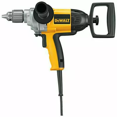 DeWalt DW130V 1/2  Heavy-Duty Variable Speed Spade Handle Drill 9.0 Amps 120V • $210