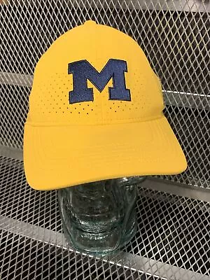 University Of Michigan Wolverines Adjustable Jordan Jumpman Nike Dri Fit Hat • $17.99