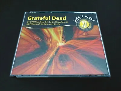Grateful Dead Dick's Picks 31 Volume Thirty One Philadelphia NJ 8/4-5-6/74 4 CD • $479.99