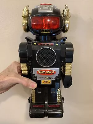 Vintage 1980s MAGIC MIKE II Robot Model-B Non-Working For Parts Or Repair • $10