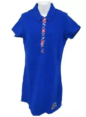 New Florida Gators Womens Sizes M-XL Blue Polo Dress $88 • $15.11