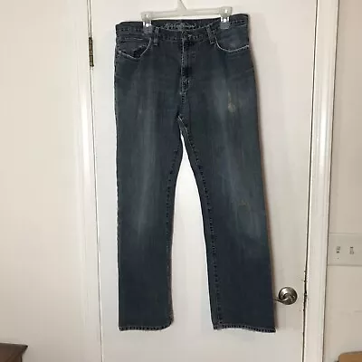 Eddie Bauer Relaxed Fitted Ripped  Jeans Size 35x34 • $10.95