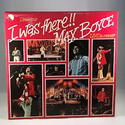 MAX BOYCE I Know 'Cos I Was There!  1978  UK Vinyl LP EMI Record Comedy  B • £7.07
