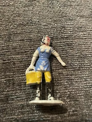 Vintage Plastic Cow Milk Maid Milkmaid Figure Hong Kong Farmer Farmyard Toy L@@K • £2.29