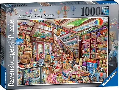 NEW SEALED Ravensburger 13983 Aimee Stewart The Fantasy Toy Shop 1000 Pc Puzzle • $34.95