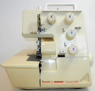 $125 • Buy 🧵Bernina Bernette Funlock 006D Serger/Overlock Works VIDEO Read 👇