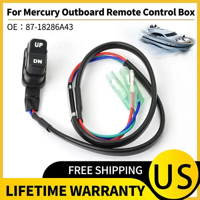 Remote Control Tilt Trim Switch For Mercury Mariner 87-18286A43 87-18286A2 US • $14.98