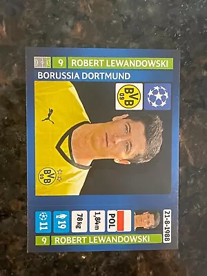 2013-14 Panini UEFA Champions League Sticker ROBERT LEWANDOWSKI #447 • $1.99